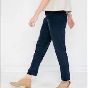 Elizabeth Suzann Tilda pants, silk crepe, M, mint!